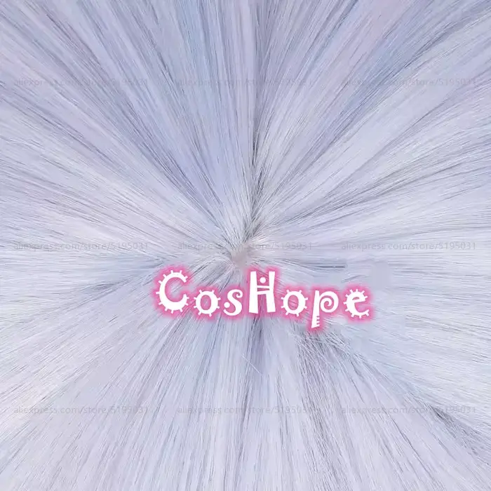 Fontaine Sigewinne-Perruque de Cosplay Synthétique