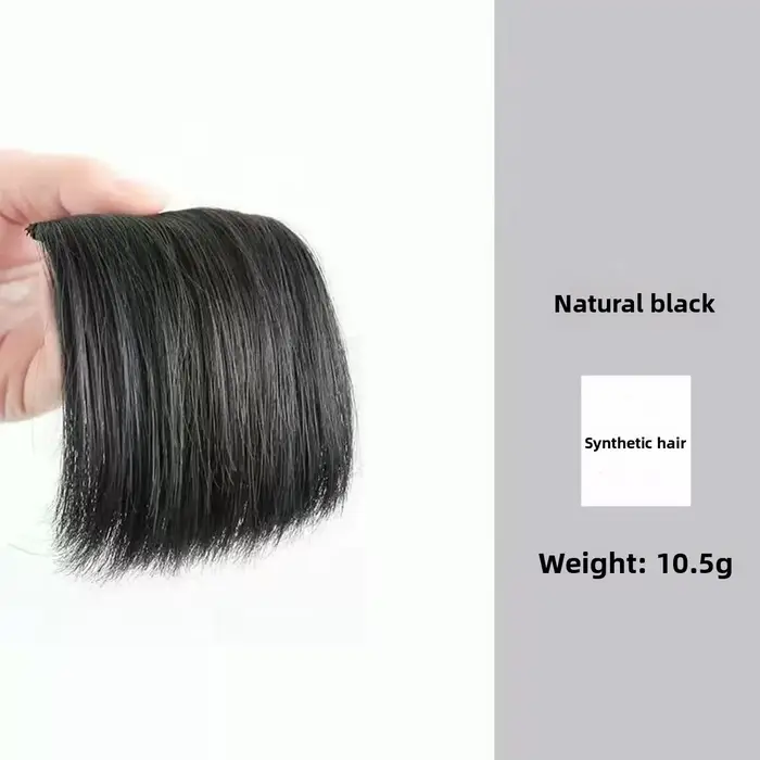 Extension capillaire synthétique courte et lisse