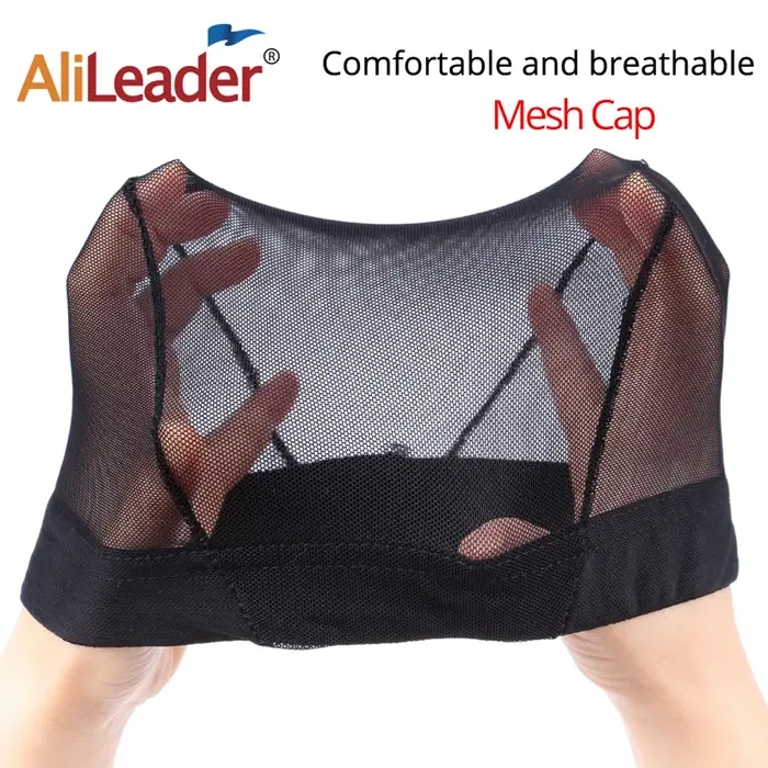 Bonnet de perruque en maille élastique respirante