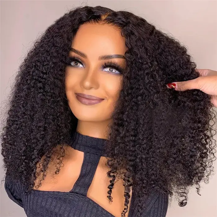 10A 100% perruques sans colle perruques de cheveux humains prêt à porter noeuds blanchis 6x5 pré-cou