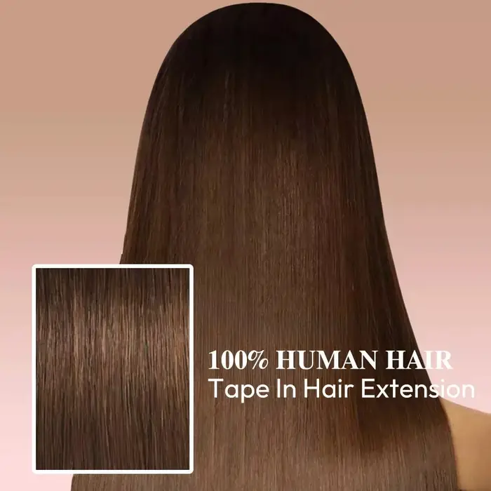Extensions de cheveux humains bande dans