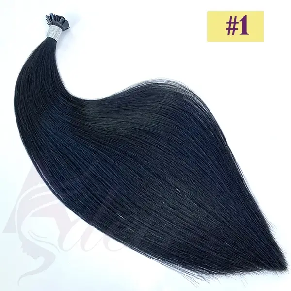 ADEIRS-Extensions de Cheveux à Pointe Plate de Haute Qualité, Vrais Cheveux Humains Naturels, Capsul