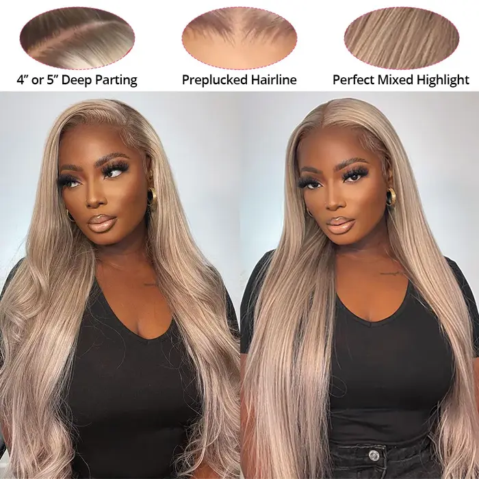 Hair-Perruque Lace Front Wig Péruvienne Naturelle Lisse