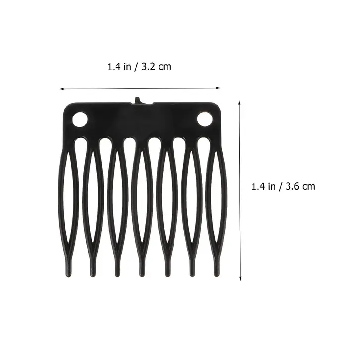 100 pinces de fixation en plastique pour perruques en dentelle et postiches – Adhérence fiable