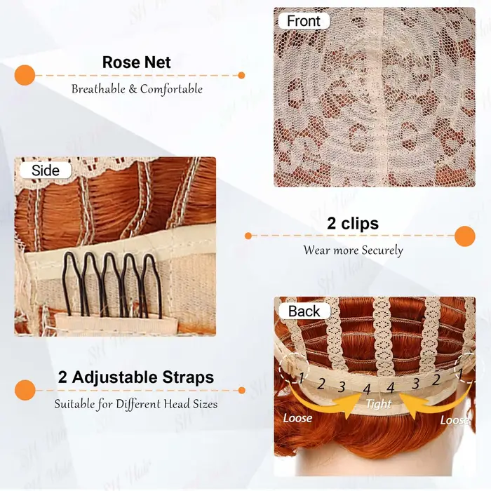 Perruque synthétique bouclée des années 80 avec frange pour femme