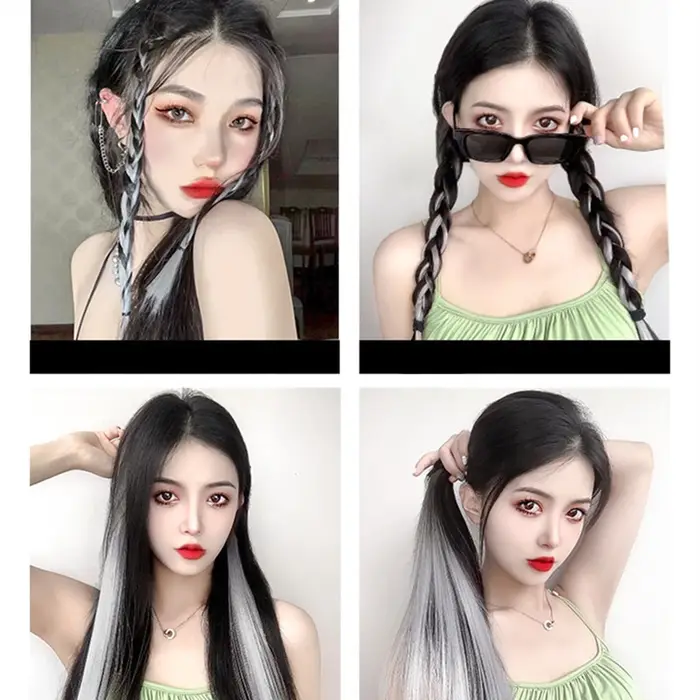 Réinitialisation d'extension de cheveux synthétiques