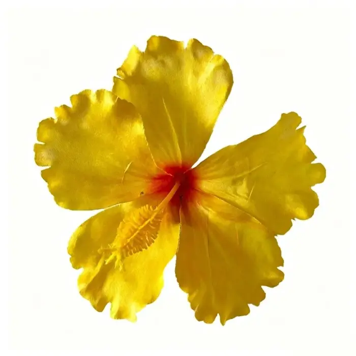 Pince à cheveux fleur artificielle Hibiscus