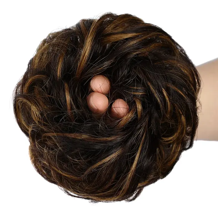 Chignons de cheveux humains Extensions queue de cheval postiche