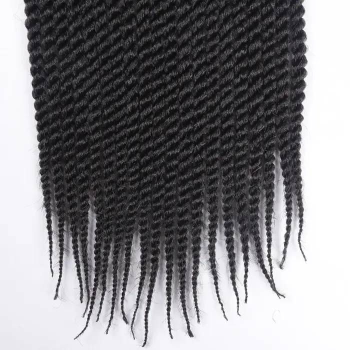 TOMO Extensions de cheveux au Crochet 22 brins 12 "14" 16 "18" 20 "22" tresses au