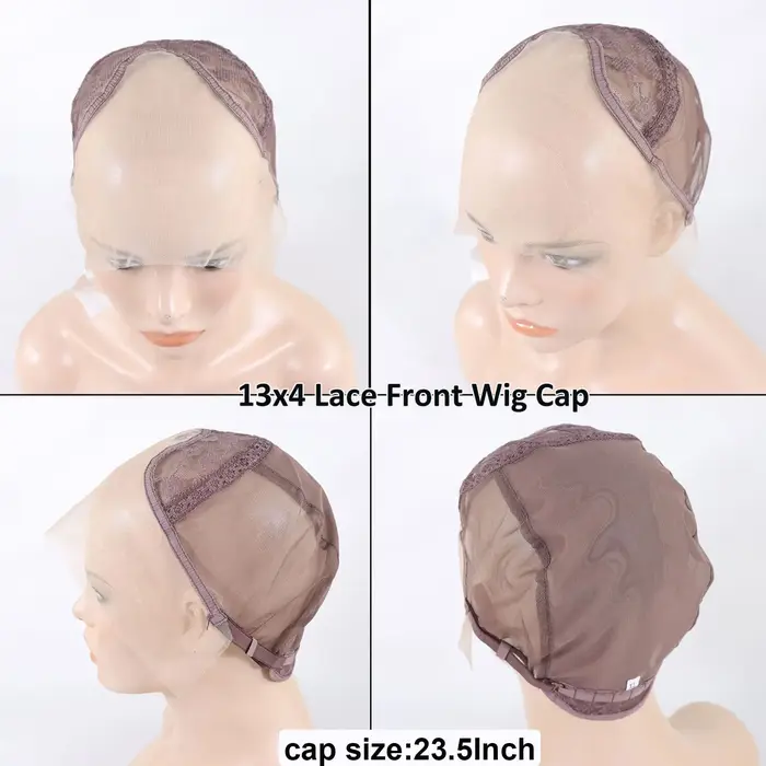 Bonnet de perruque Full Lace Transparent Suisse 360, Bonnets de perruque pour perruques exécutives, 