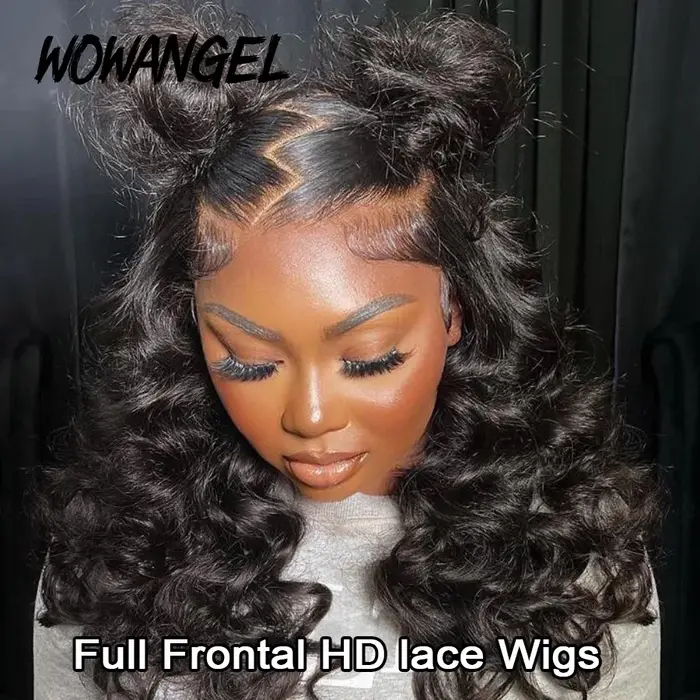 Perruque Full Lace Wig Loose Wave 250% HD – Wow Angel, perruques Full Lace Frontal Wig, peau fondue,
