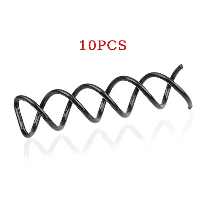 Épingles à cheveux en spirale, pointes rondes anti-rayures, épingle à cheveux à vis torsadée pour fe