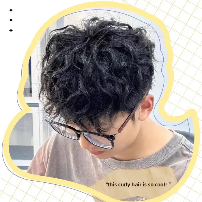 Cheveux humains hommes toupet naturel noir pièce