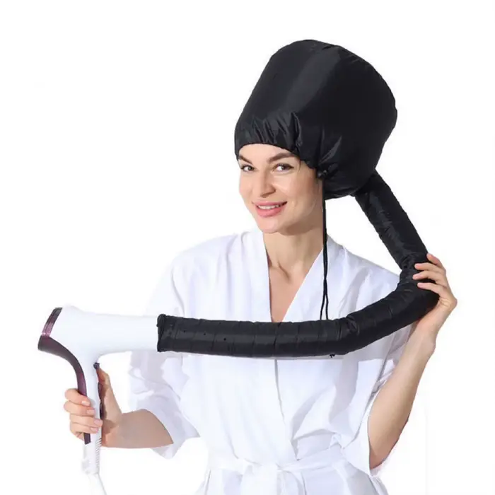 Bonnet de coiffure pour cheveux secs, pratique et réglable, pour SPA, chauffé, vapeur pour sèche-che