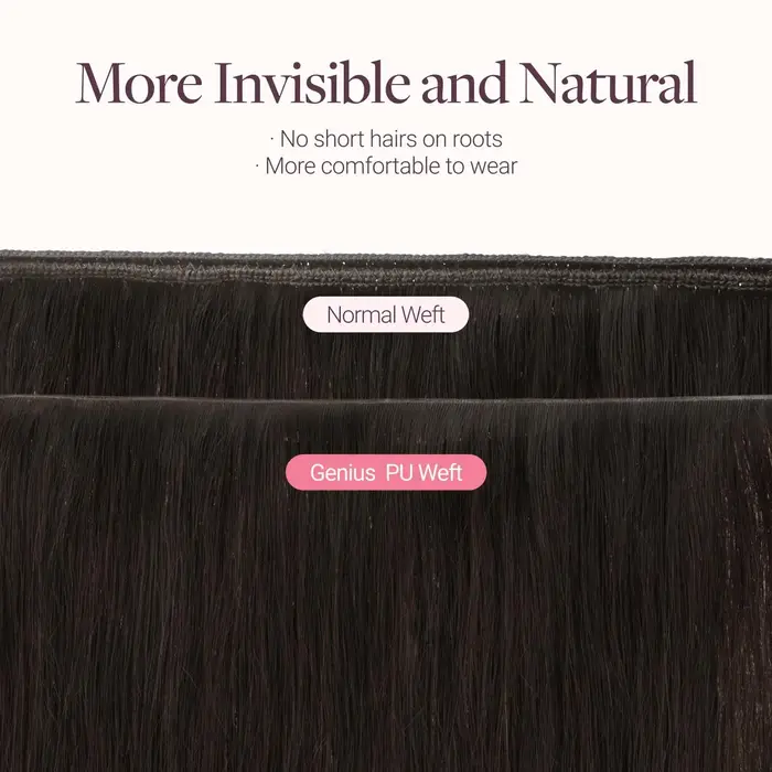 Bande dans la trame Extensions de cheveux