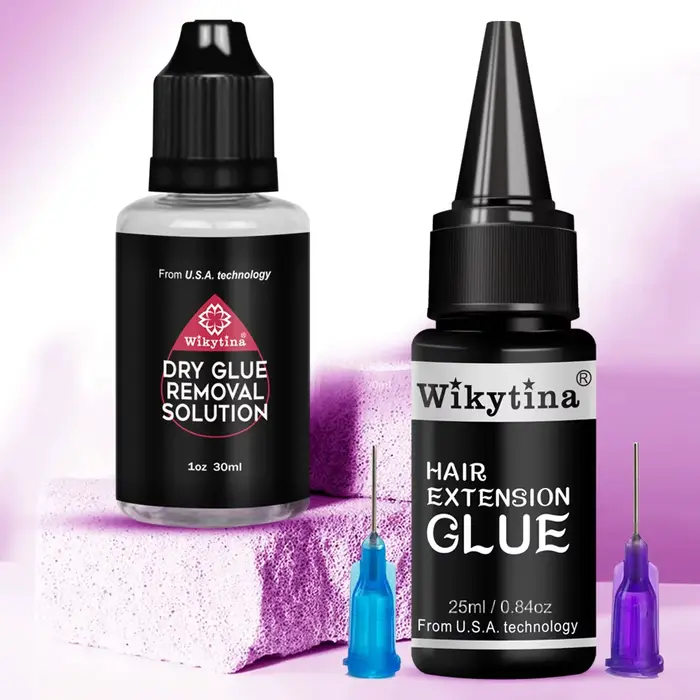 Kit de colle UV pour extensions capillaires