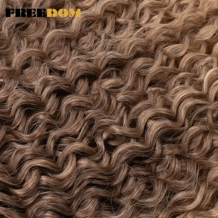 Extensions de cheveux synthétiques bouclés crépus FREEDOM 22 24 26 pouces