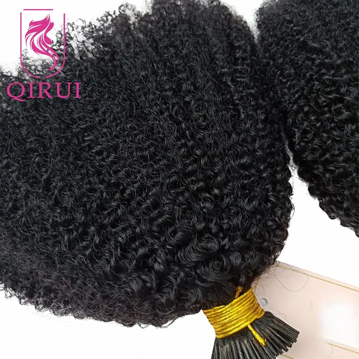 Itip Extensions de cheveux humains 4B 4C Itips Microlink