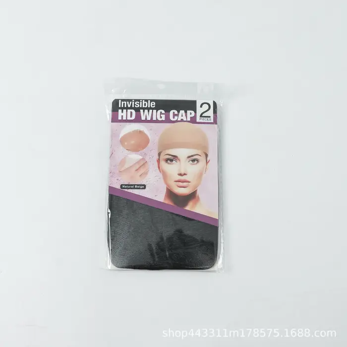 Bonnet de perruque HD invisible – Bonnet de perruque extensible ultra-fin, doux, respirant et élasti