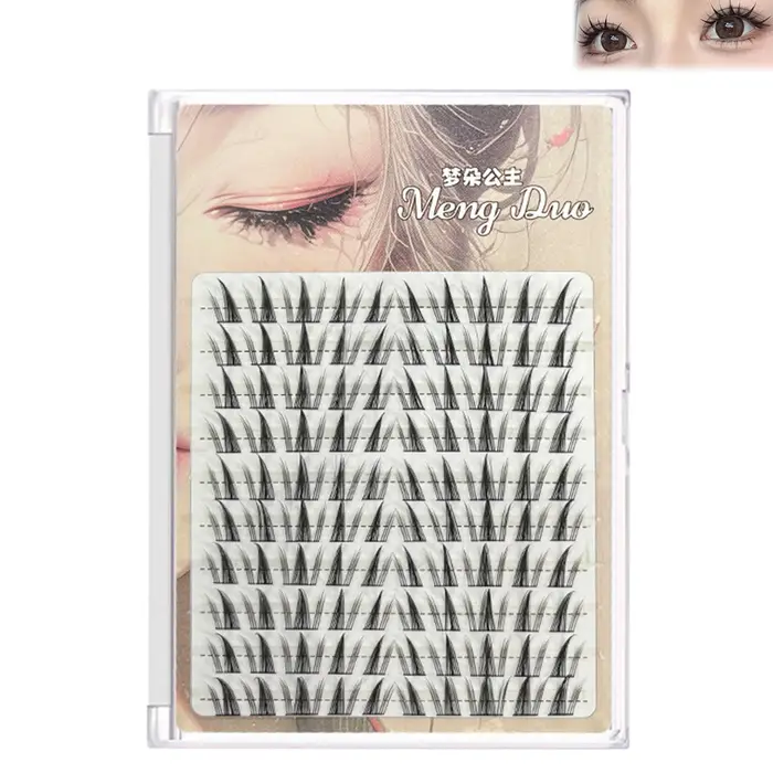 Extensions de cils 3D, 60/100 pièces, Volume recourbé, faux cils, maquillage Cosplay pour femmes et 