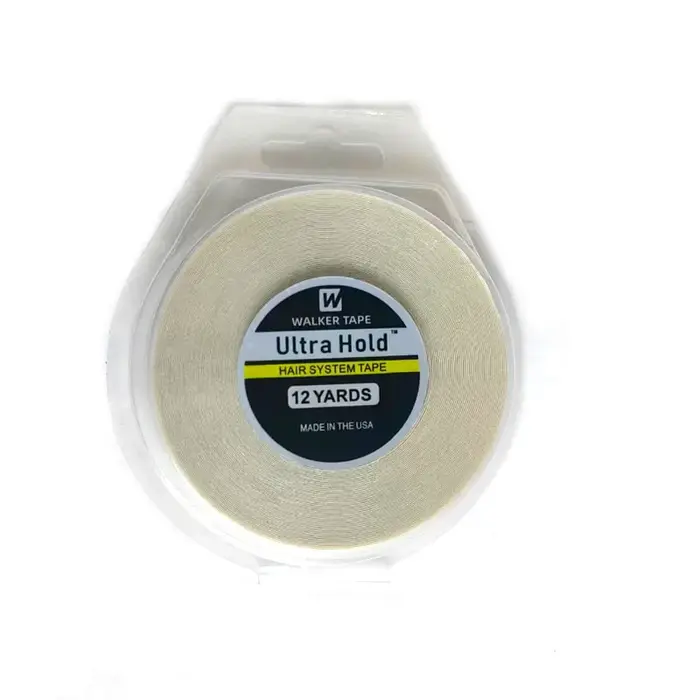 Ruban adhésif double face Ultra Hold pour perruque, 12 yards, avec boîte, pour extensions de cheveux