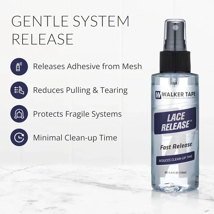 Spray Dissolvant pour Extensions de Cheveux et Bandes Adhésives - Formule à Action Rapide
