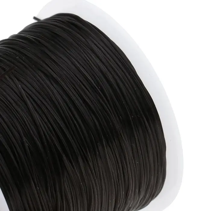 6 rouleaux 60M Salon cristal élastique chaîne cheveux tissage coudre décoration fil pour fil