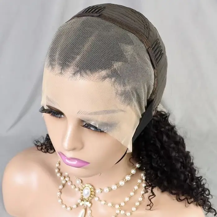 Perruque Bob tressée style cornrow