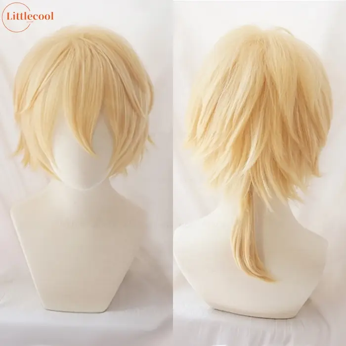 Perruque de Cosplay Rin Len de haute qualité
