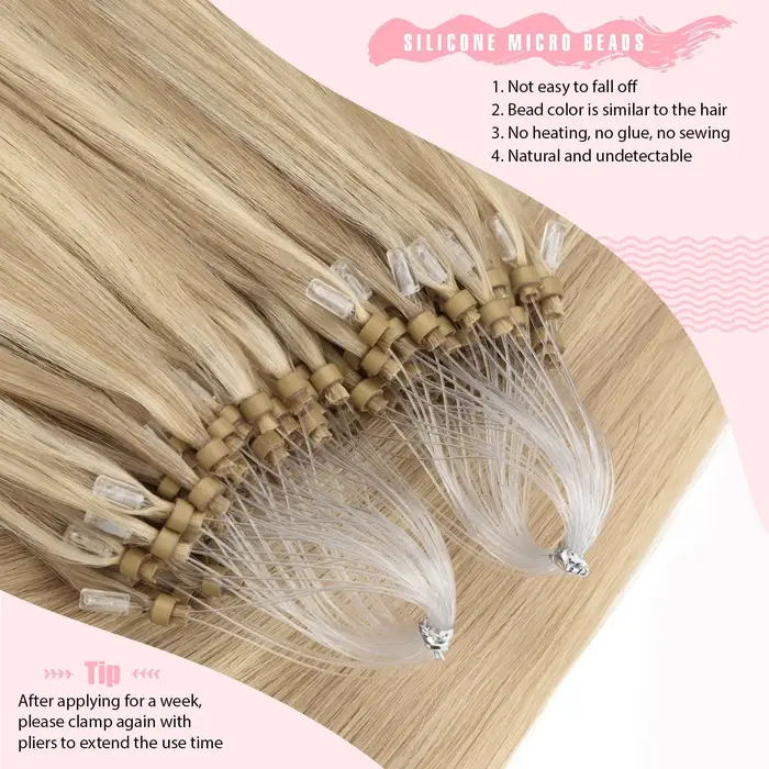 Extensions de cheveux 100% humains