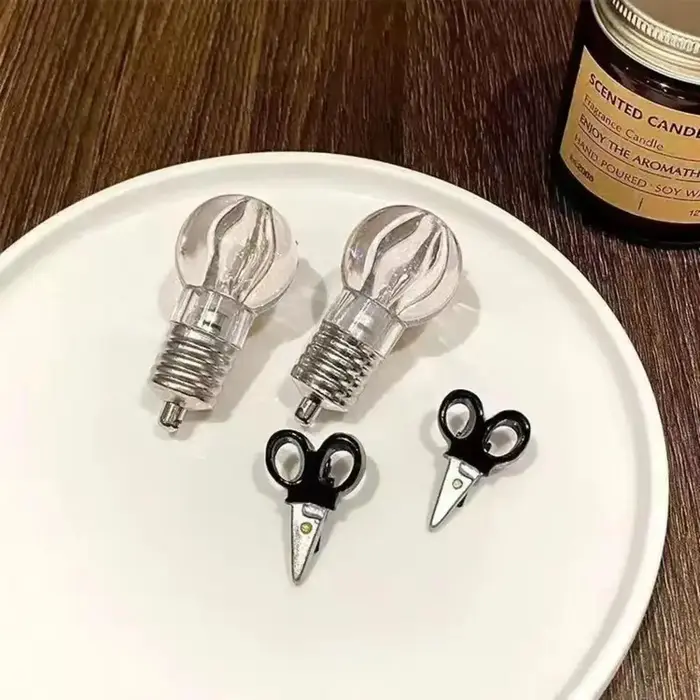 Pinces à cheveux couteau d'émulation