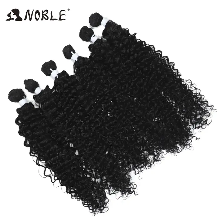 Tissage synthétique en lot Afro crépu bouclé-Noble