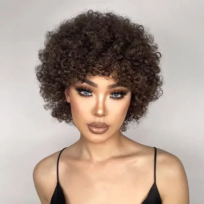 Perruque Afro brésilienne bouffante Pixie Bob 99J