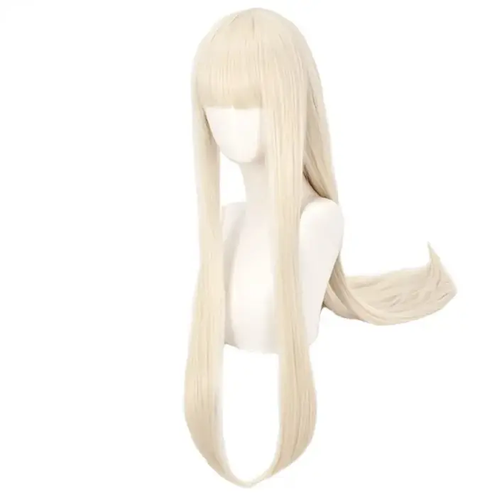 Perruque longue ondulée blonde Lady Gaga