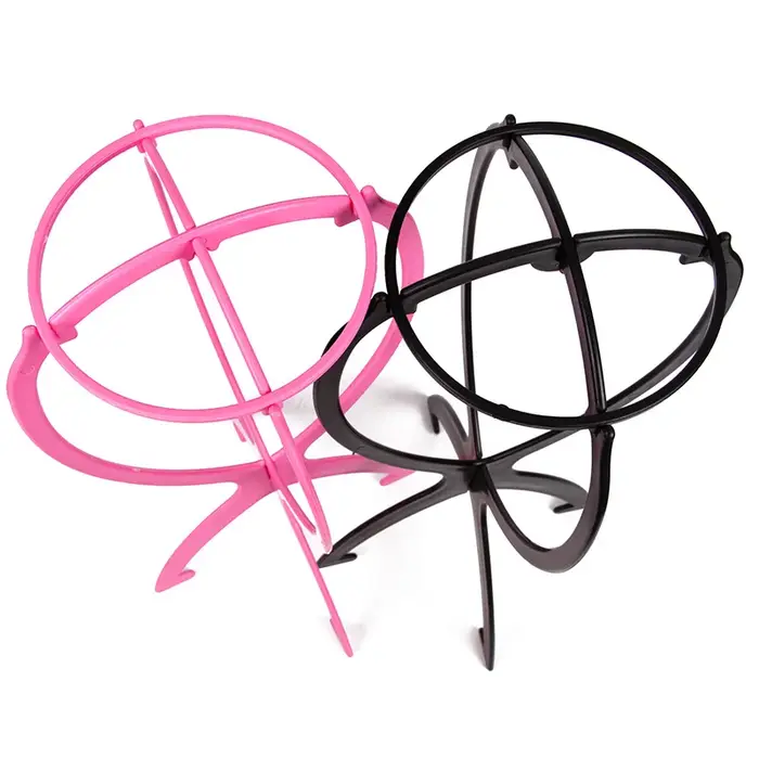 Support de perruque pliable et Portable