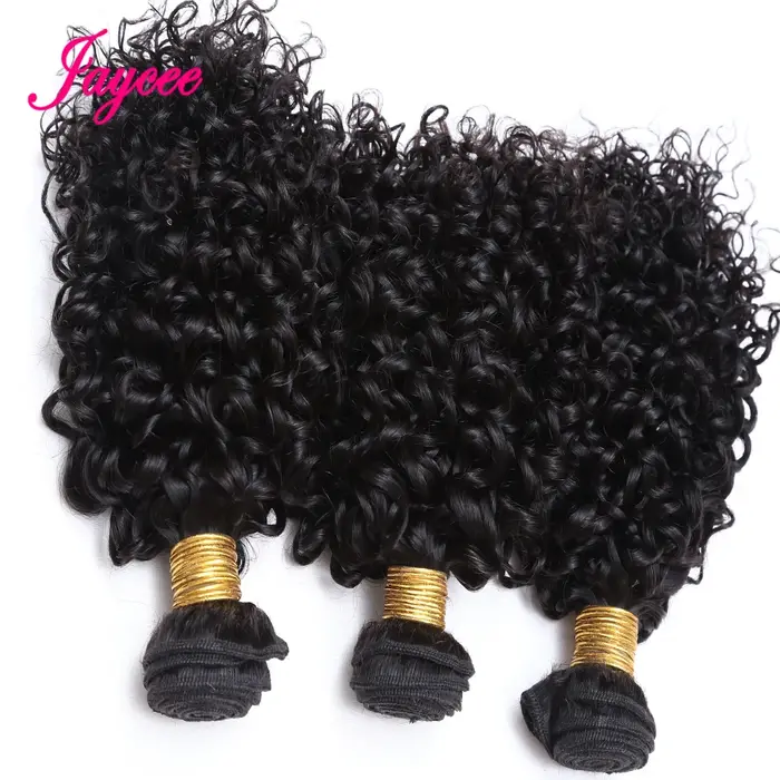 Extensions de cheveux humains bouclés afro crépus non traités
