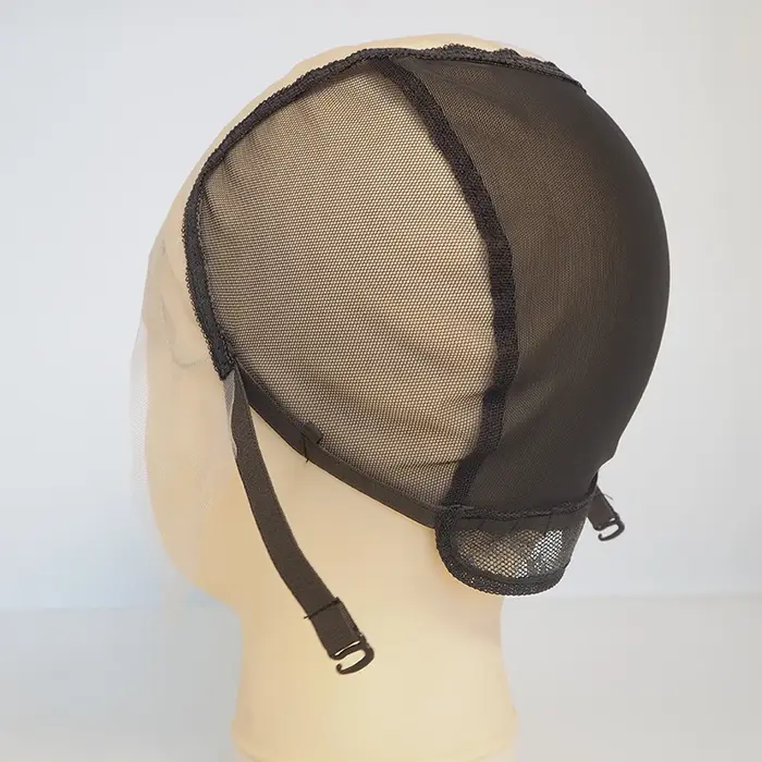 Bonnets de perruque avant en dentelle 13*6 pouces pour la fabrication de petites perruques réglables
