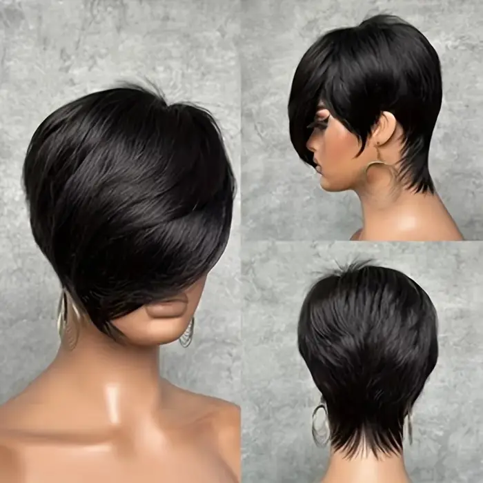 Perruque de cheveux humains brésiliens Remy
