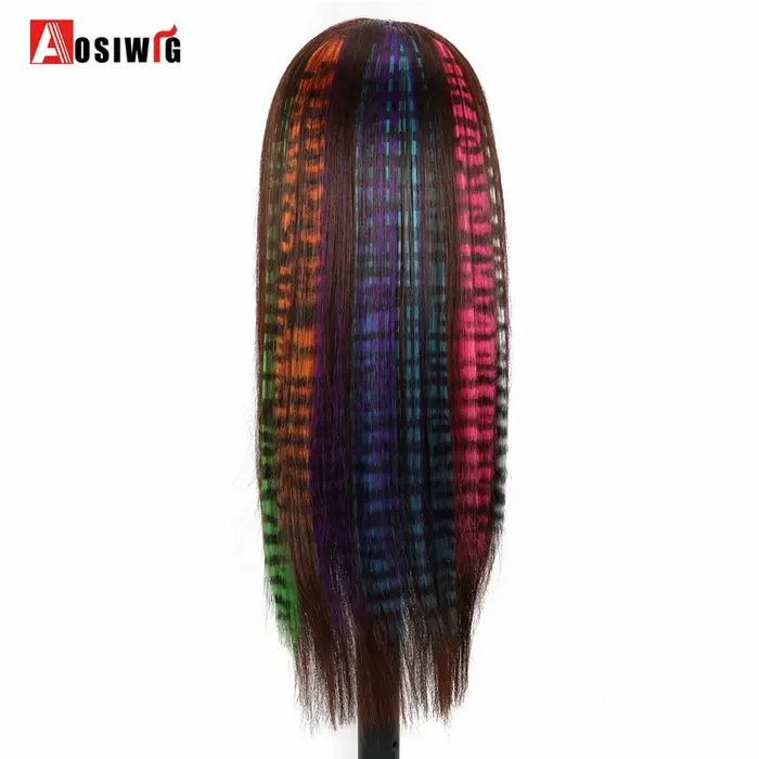 Extensions de cheveux en plumes pour femmes
