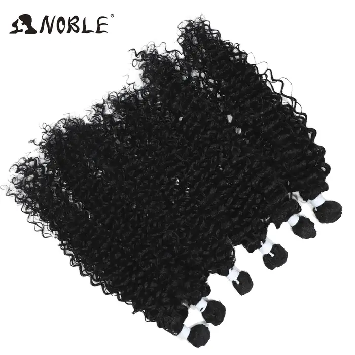 Tissage synthétique en lot Afro crépu bouclé-Noble