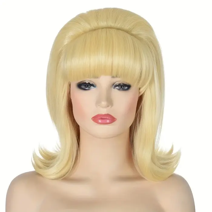 Perruque Bob blonde de 14 pouces pour femmes