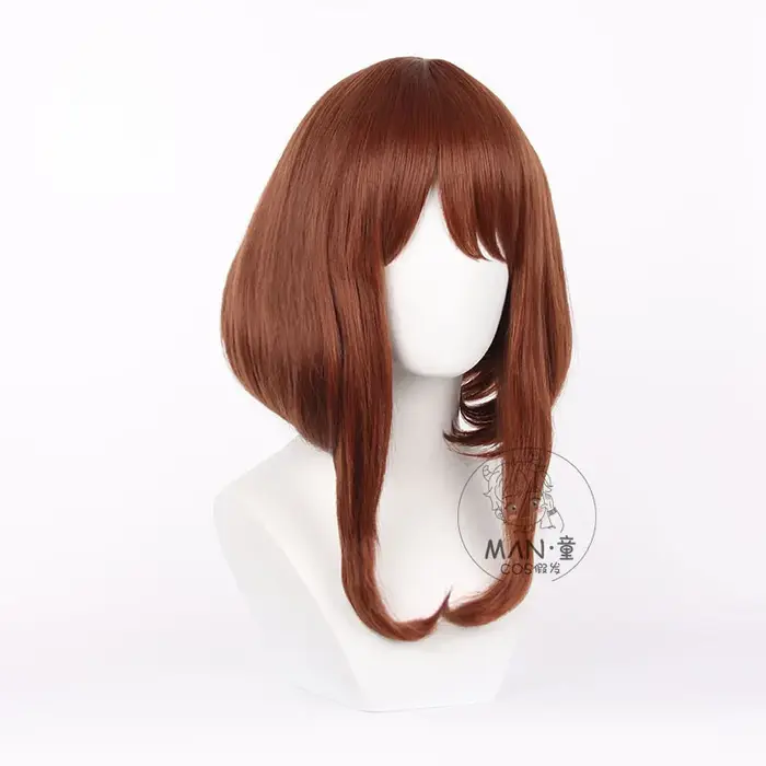 Perruque de cosplay My Hero Academy Uraraka Ochaco