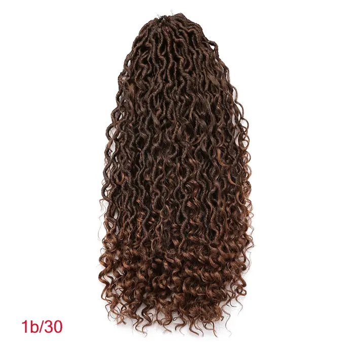 Extensions capillaires synthétiques au Crochet pour femmes