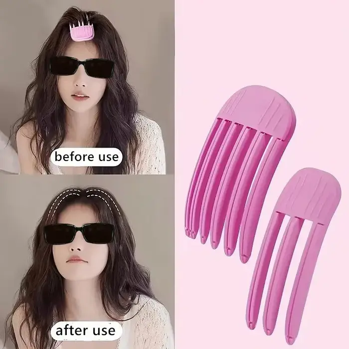 Épingle à cheveux moelleuse frangue à friser Clips racines de cheveux volumisantes pinces à cheveux 