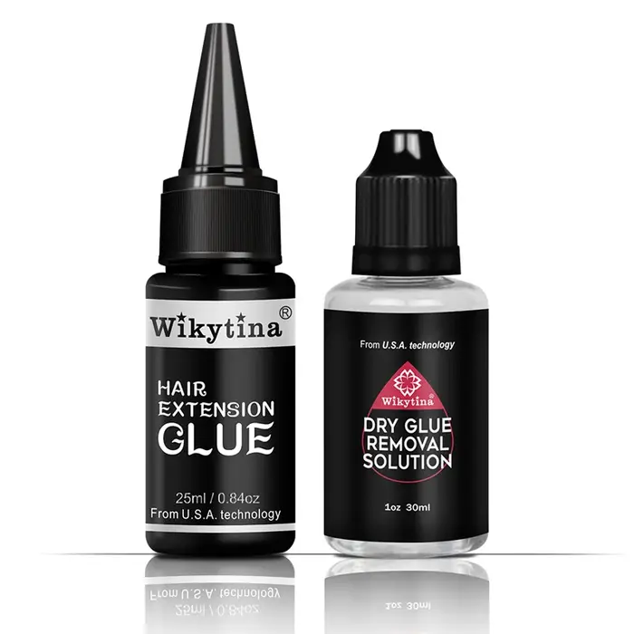 Kit de colle UV légère pour extensions de cheveux