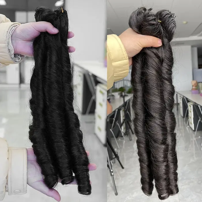 Extensions de cheveux 100% naturels à crocheter