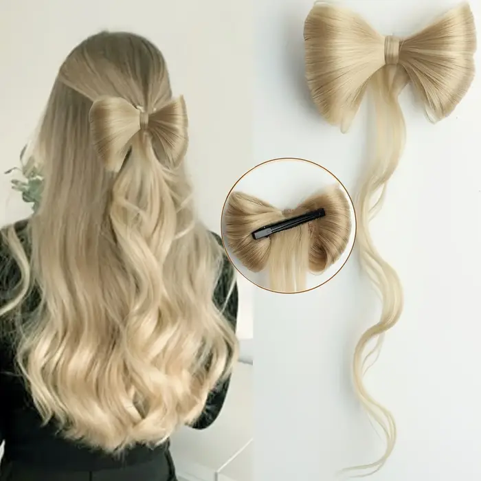 Chignon à nœud papillon