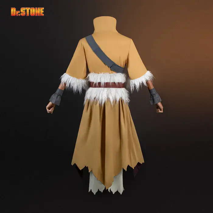 Dr. STONE Cosplay Costume cinq généraux sages Saionji Ukyo tenue chapeau perruque ensemble Halloween noël femme homme