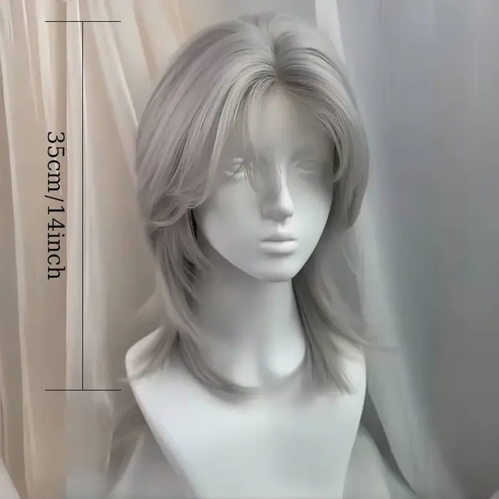 Perruque de Cosplay synthétique pour femmes