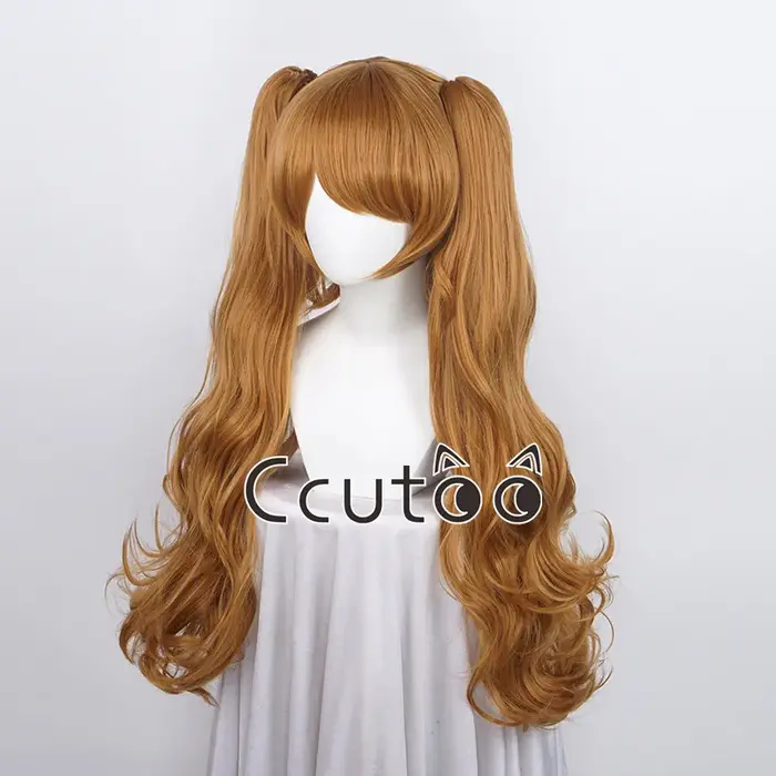 Charlotte Pudding – perruque synthétique longue bouclée